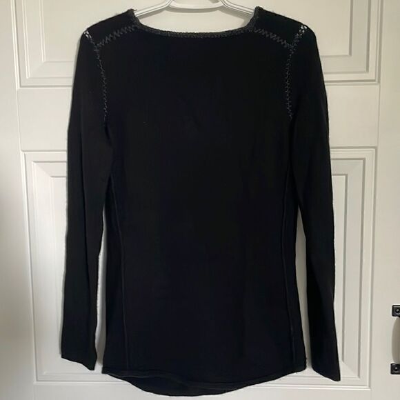 Inhabit Black Cashmere Sweater  - Picture 1 of 6